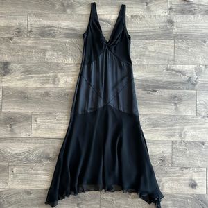 Silk Diane vonFurstenberg Black Dress
